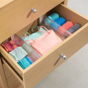 Set Of 2 Expandable Drawer Organisers - Large